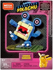 Pokemon Detective Pikachu Mega Construx Figure - Loudred